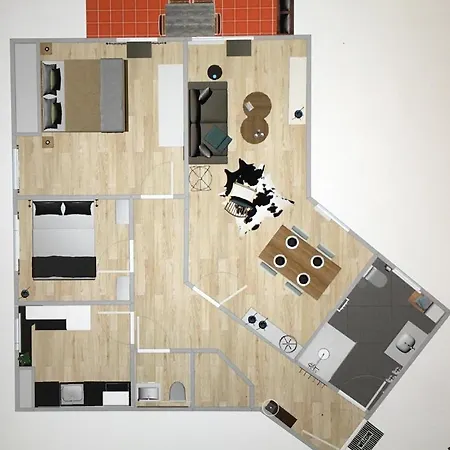 Ferienwohnung Com4 Apartment